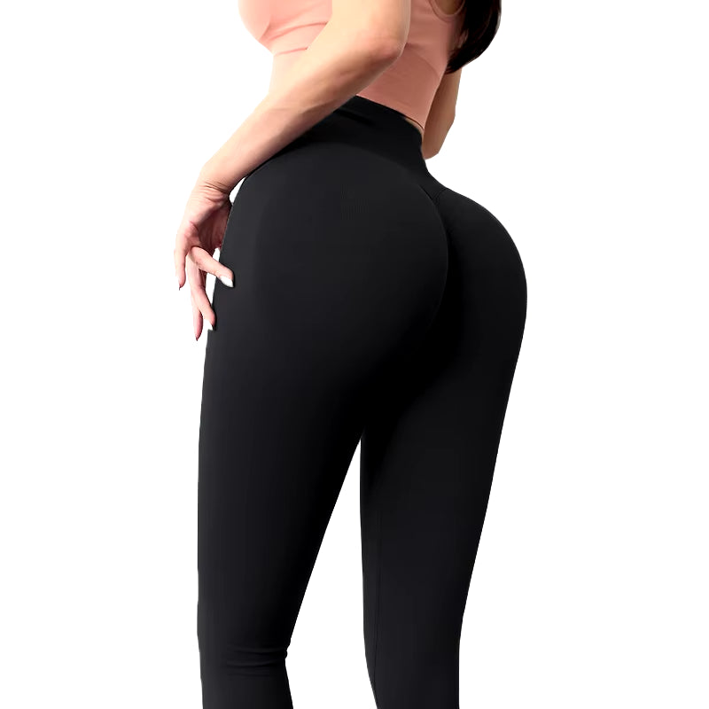 2021 New Seamless Yoga Pant High Elastic Sports Fitness Legging Women High Waist Gym Scrunch Butt Running Training Girl Tight