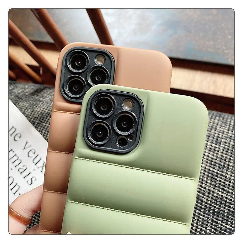 Jacket Puffer Matte Phone Case