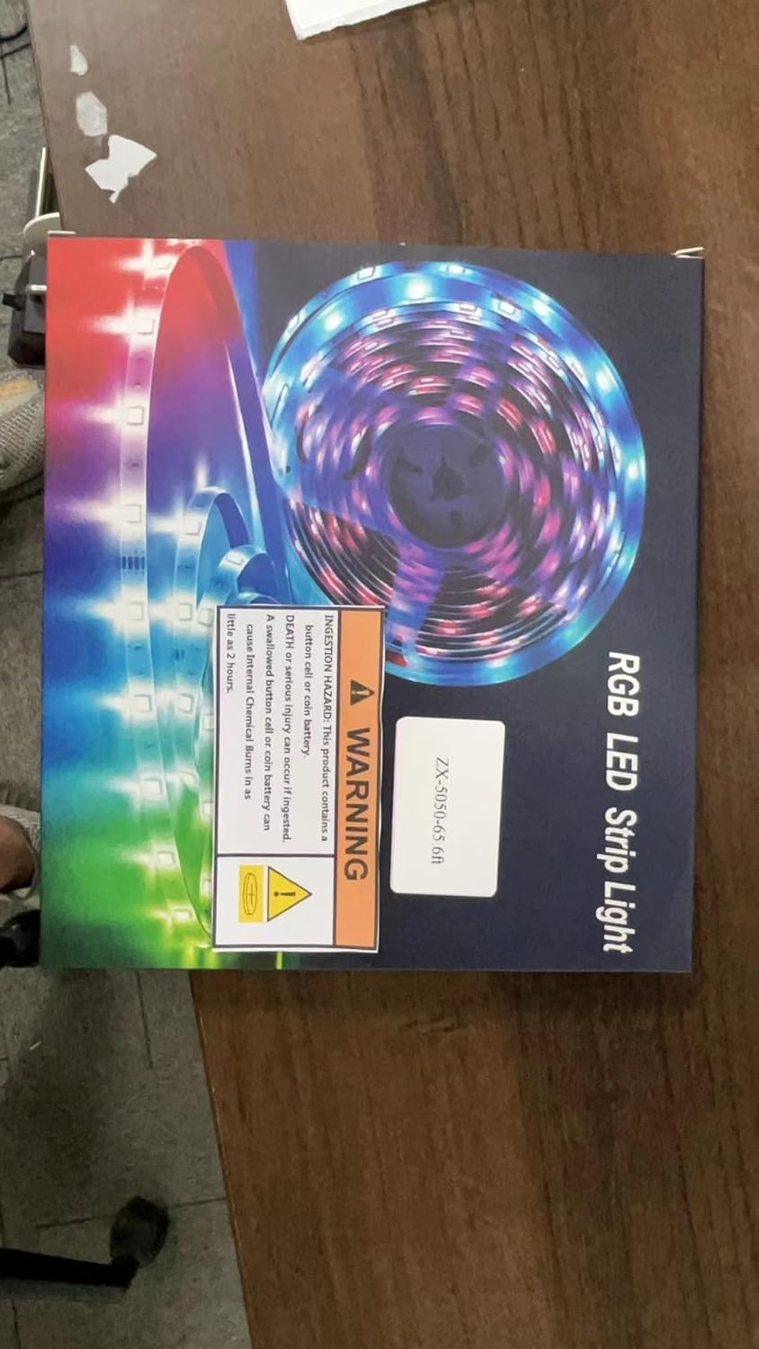 65.6Ft LED Lights for Bedroom, Music Sync RGB LED Strip Lights with APP & Remote Control, Luces LED Para Cuarto, Bluetooth LED Lights for Room, Home Decoration