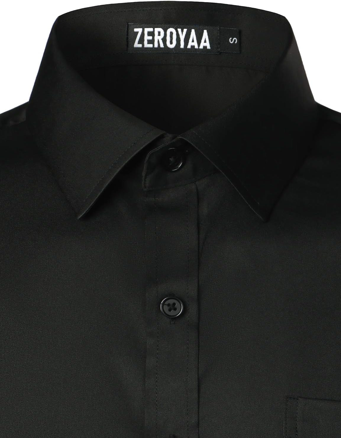 Men'S Urban Stylish Casual Business Slim Fit Long Sleeve Button up Dress Shirt with Pocket