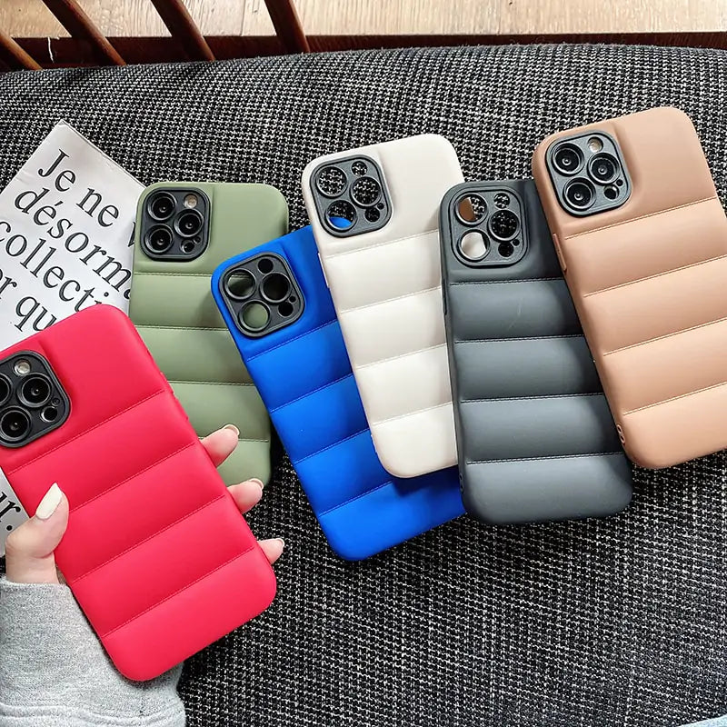 Jacket Puffer Matte Phone Case