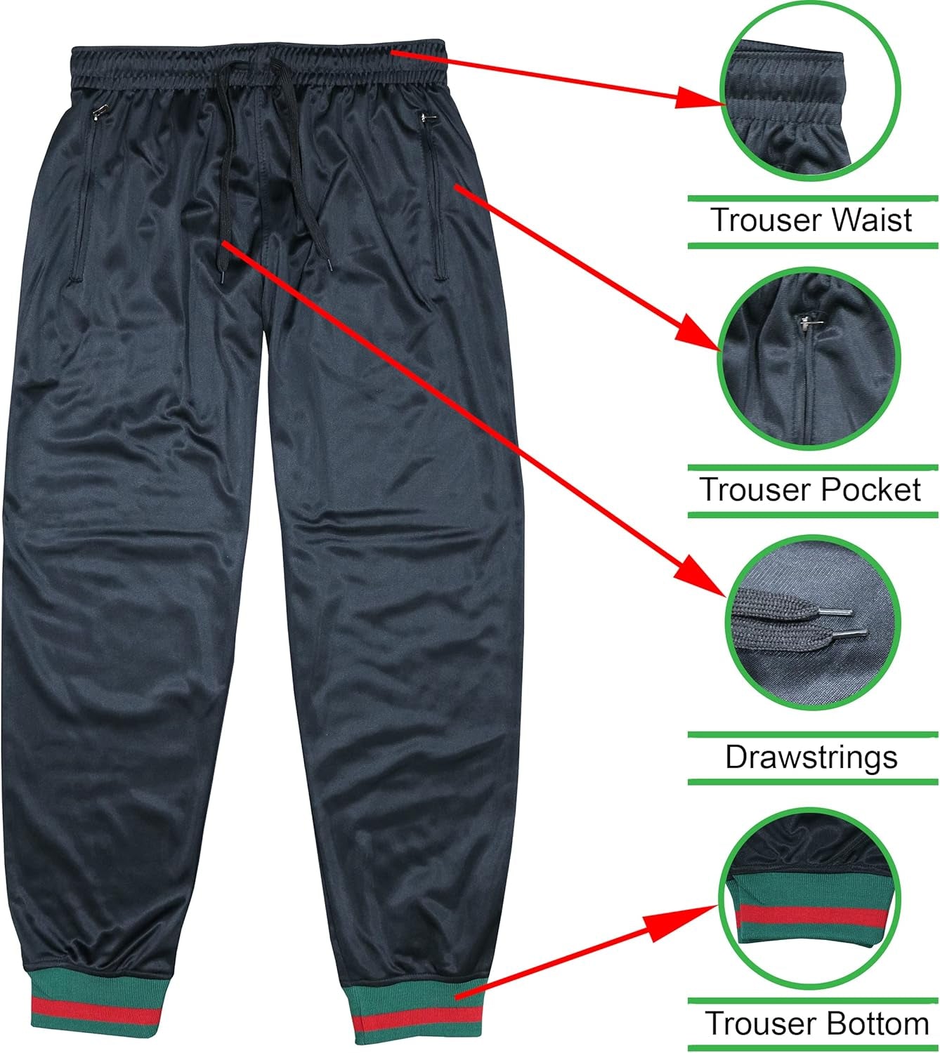 Men'S Star Fashionwear Falls Winter Gym Active Jogging Track Suit