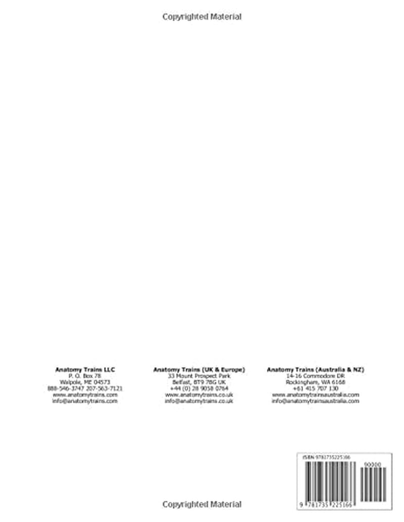 Anatomy Trains Myofascial Meridians Structure & Function Study Guide
