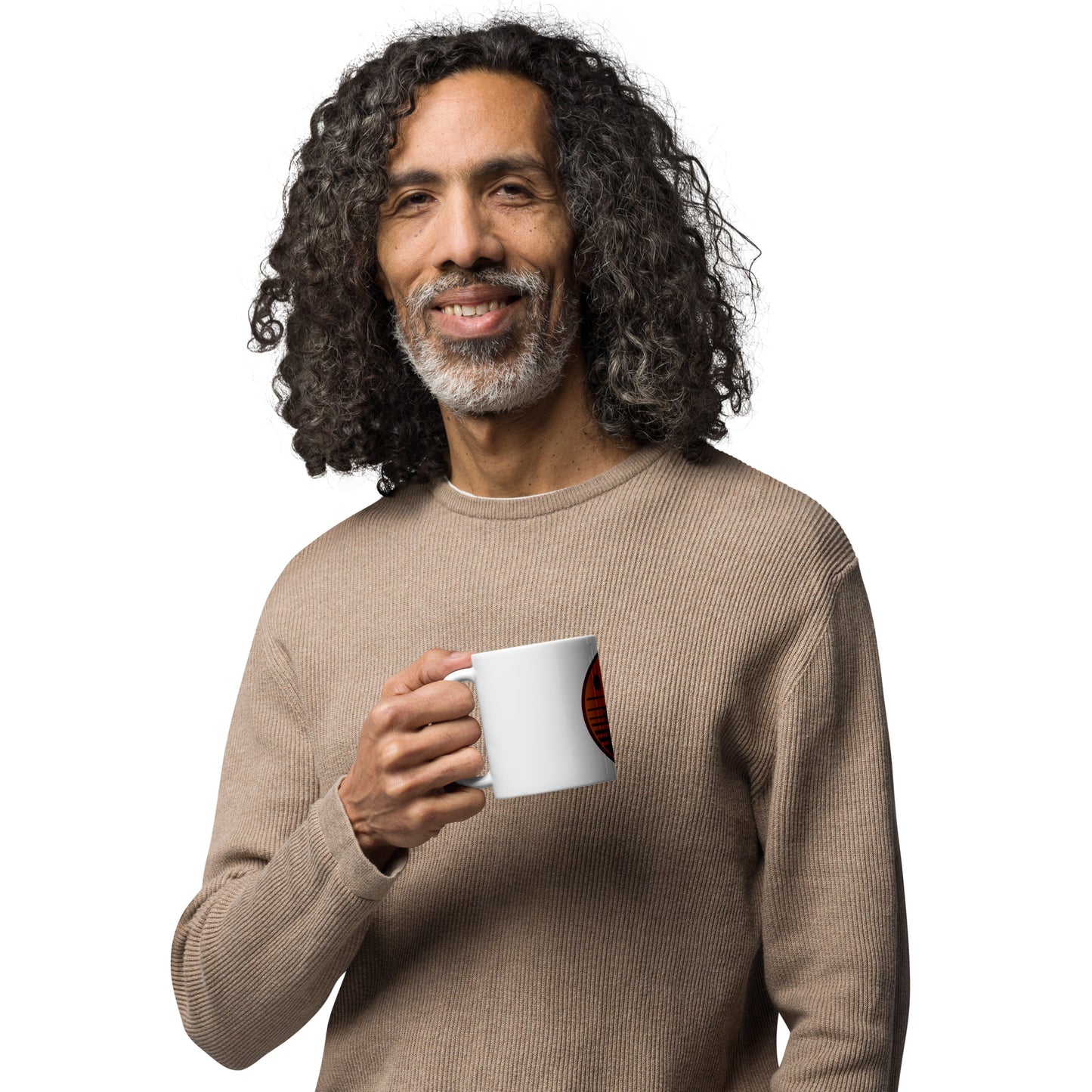 Alpha Vitality and Wellness White glossy mug