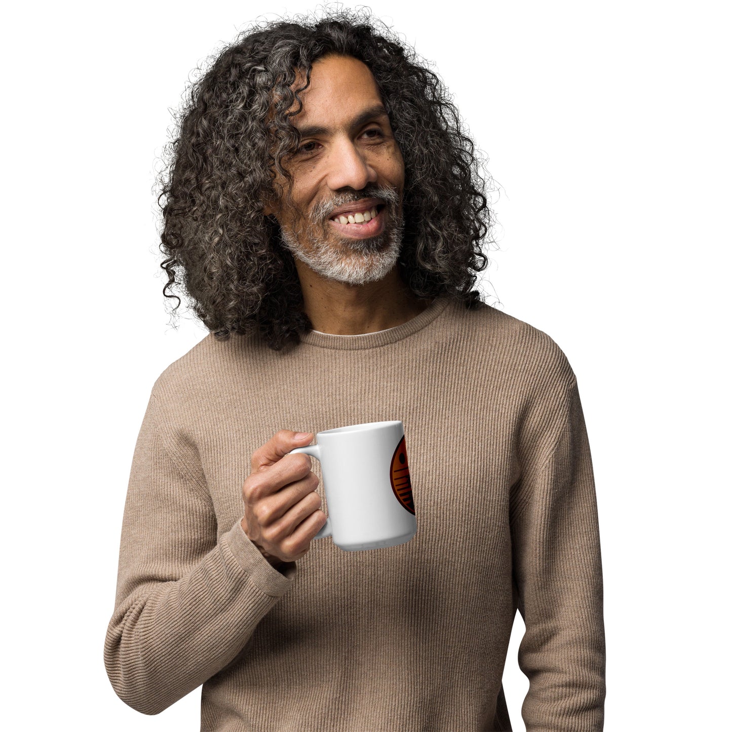 Alpha Vitality and Wellness White glossy mug