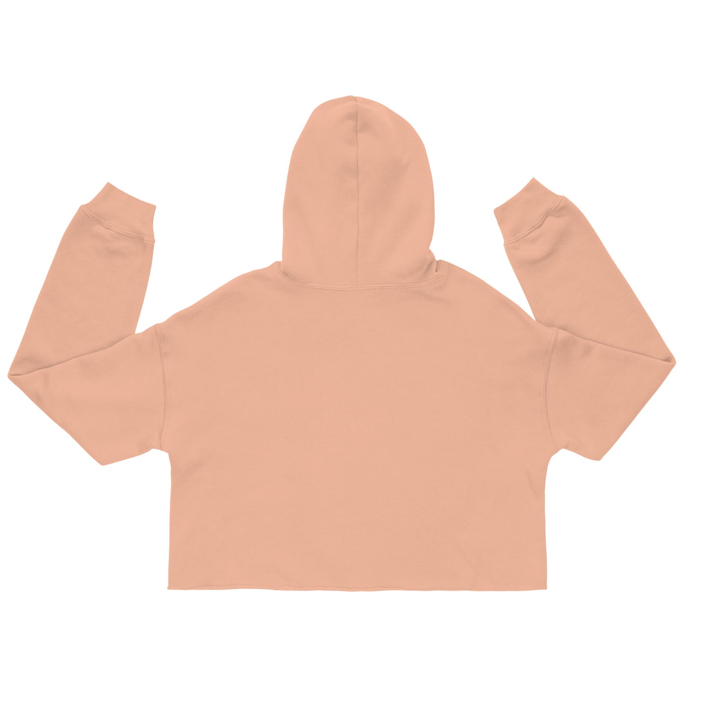 80's Anime Otter Eyes - Crop Hoodie