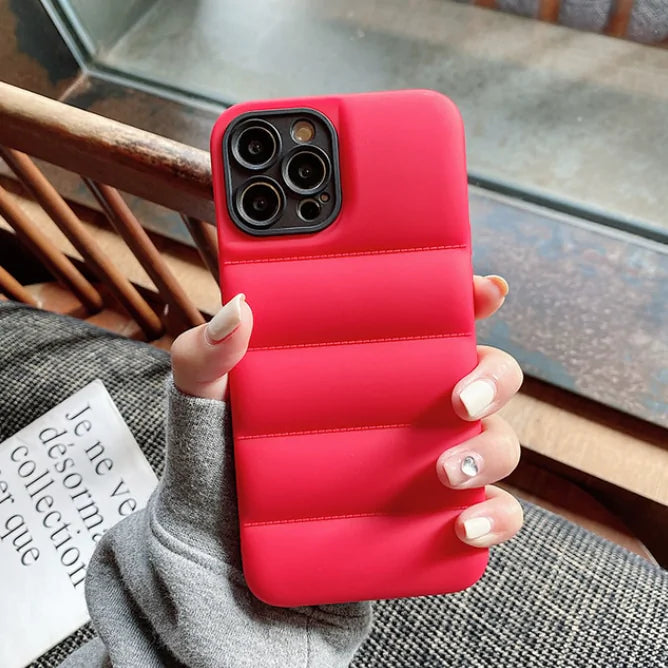 Jacket Puffer Matte Phone Case