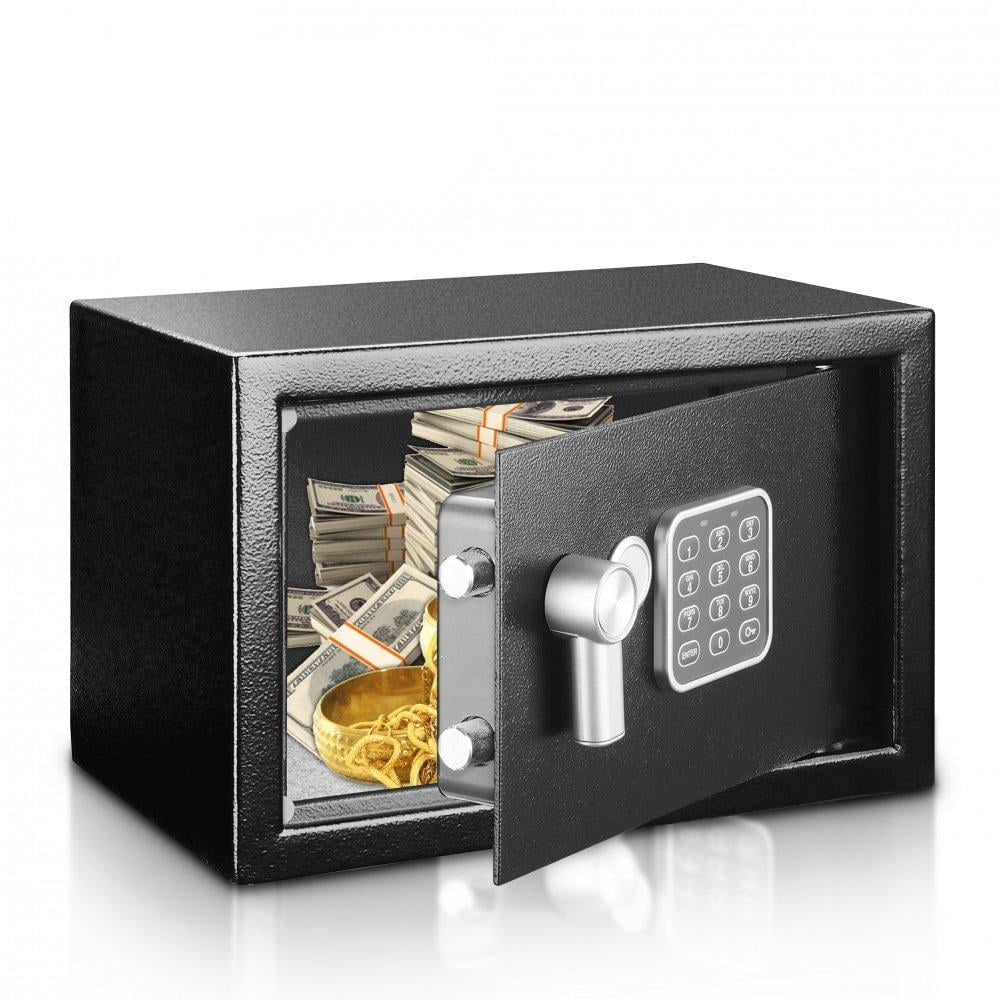 Serene Life Compact Electronic Safe with Mechanical Override, SLSFE12