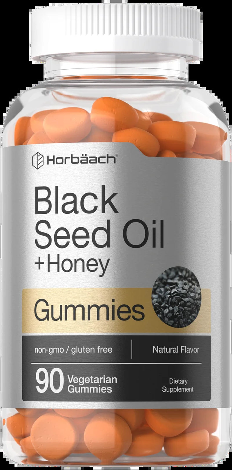 Blackseed Oil Gummies | 90 Count | Vegan Formula | by