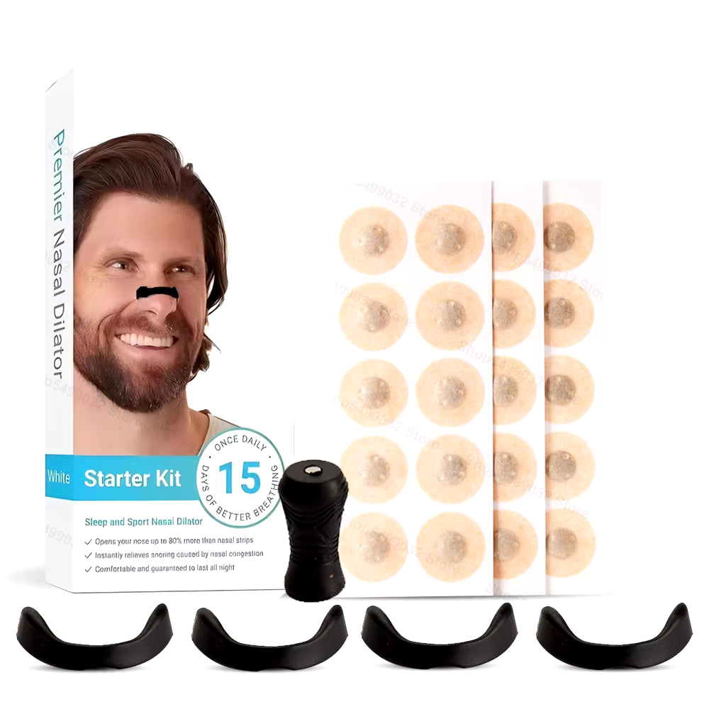 Nasal Breathing Dilators Magnetic Nasal Strips Increase Air Intake Improve Sleep Quality Reduce Snoring Sport Nasal Dilator