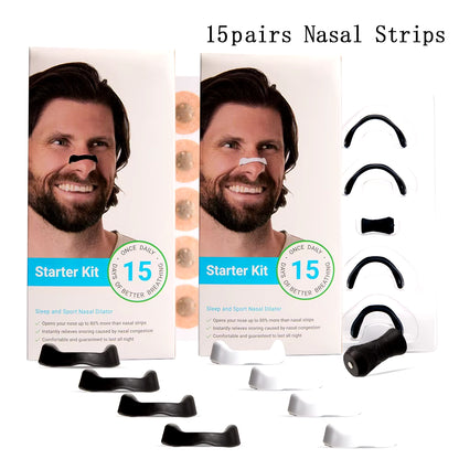 Nasal Breathing Dilators Magnetic Nasal Strips Increase Air Intake Improve Sleep Quality Reduce Snoring Sport Nasal Dilator