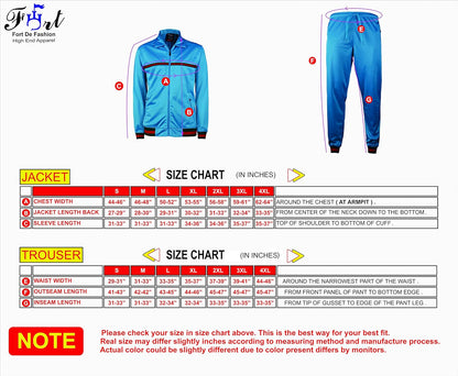 Men'S Star Fashionwear Falls Winter Gym Active Jogging Track Suit