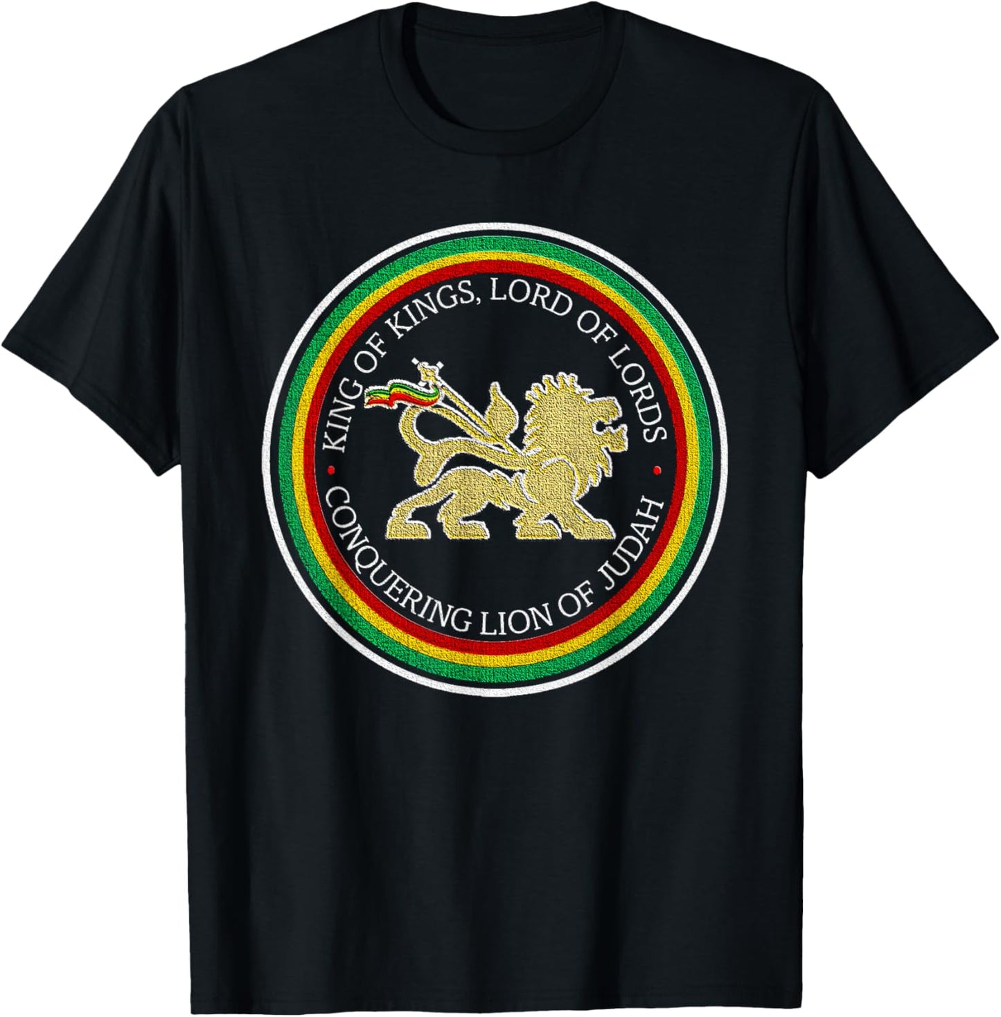 Lion of Judah Rastafari Reggae Vibes T-Shirt