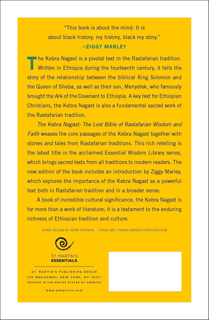 The Kebra Nagast: the Lost Bible of Rastafarian Wisdom and Faith (The Essential Wisdom Library)