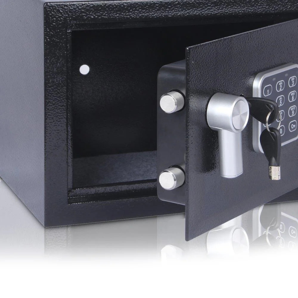 Serene Life Compact Electronic Safe with Mechanical Override, SLSFE12