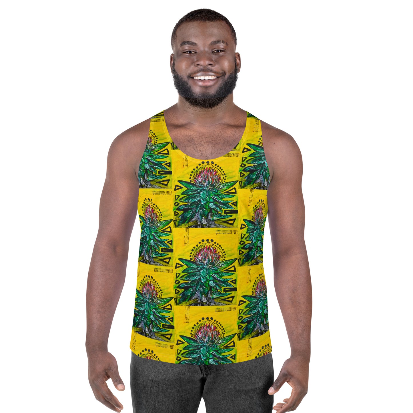 Ganja Flower 'All Over Print' Tank Top