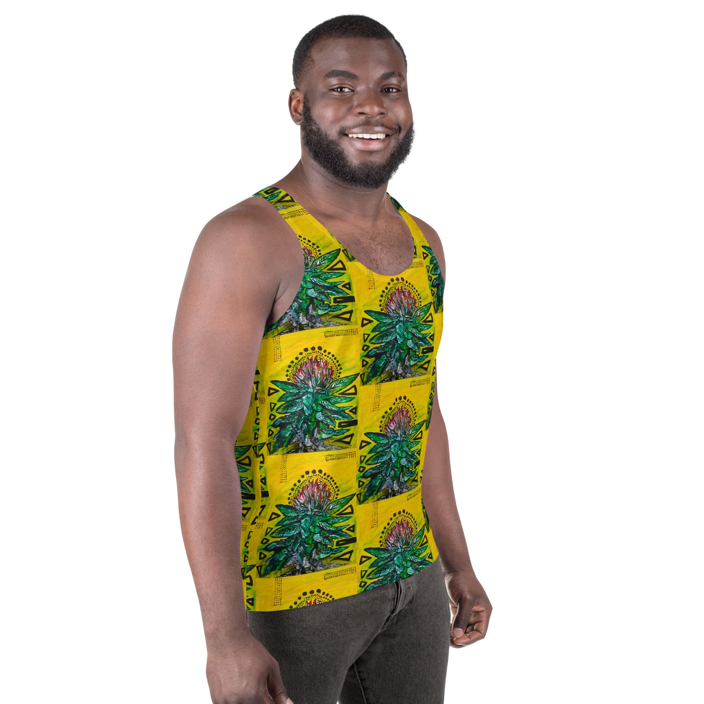 Ganja Flower 'All Over Print' Tank Top