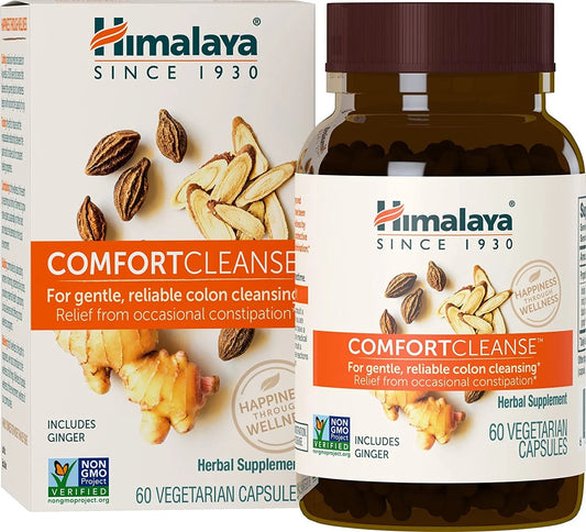 Comfort Cleanse for Detox, Gentle Colon Cleanse & Occasional Constipation, 60 Capsules, 1 Month Supply