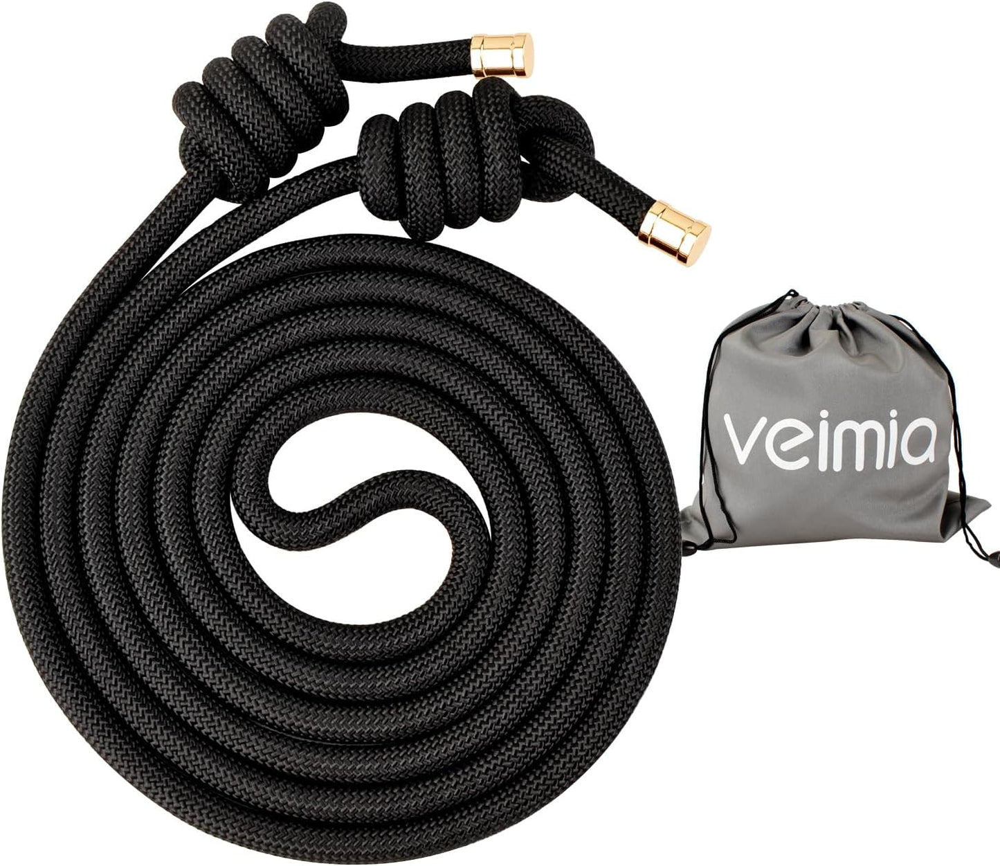 Flow Rope for Fitness High Performance Double Woven Workout Rope Adjustable Flow Jump Rope for Men Women Training Indoor Outdoor Cardio Exercise Rope for Beginner