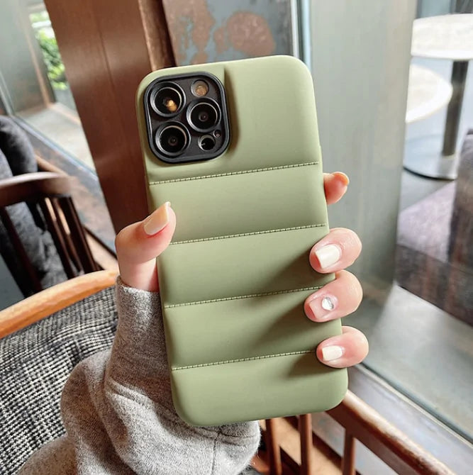 Jacket Puffer Matte Phone Case