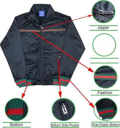 Men'S Star Fashionwear Falls Winter Gym Active Jogging Track Suit