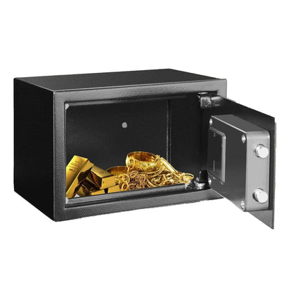 Serene Life Compact Electronic Safe with Mechanical Override, SLSFE12