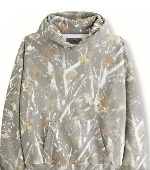 European And American Fashion Loose-fitting Hoodie Retro Tie-dye Baseball