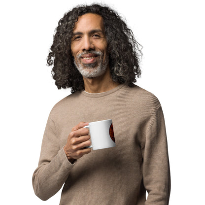Alpha Vitality and Wellness White glossy mug