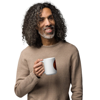 Alpha Vitality and Wellness White glossy mug