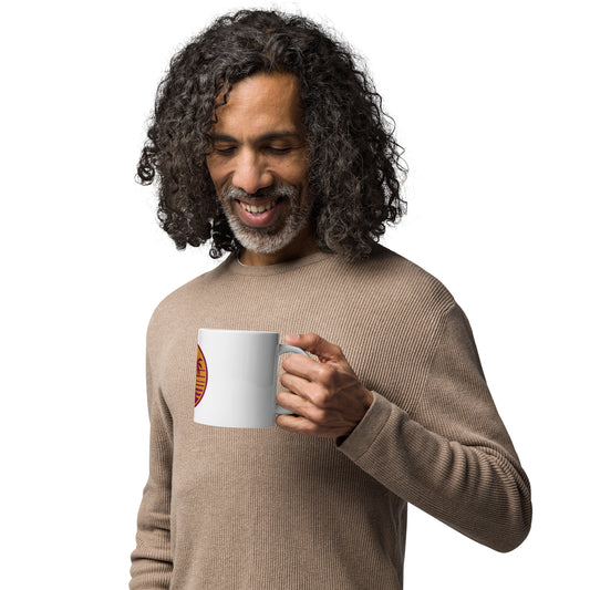 Alpha Vitality and Wellness White glossy mug