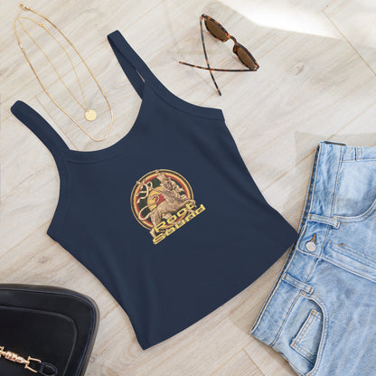 'Root Sound' Women’s micro-rib tank top